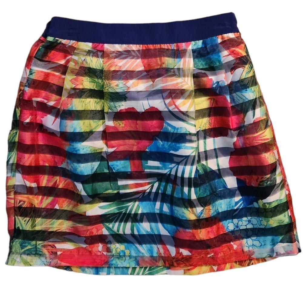 Attention multi-color skirt size xs